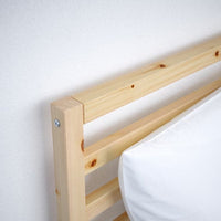 TARVA Bed frame, pine/Lindbåden, 90x200 cm - best price from Maltashopper.com 99495059