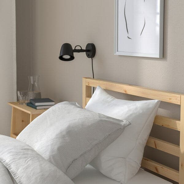 Ikea TARVA Bed frame, pine/Lindbåden, 90x200 cm