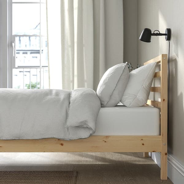 TARVA Bed structure - pine/Luröy 90x200 cm , 90x200 cm - Premium Beds & Bed Frames from Ikea - Just €180.99! Shop now at Maltashopper.com