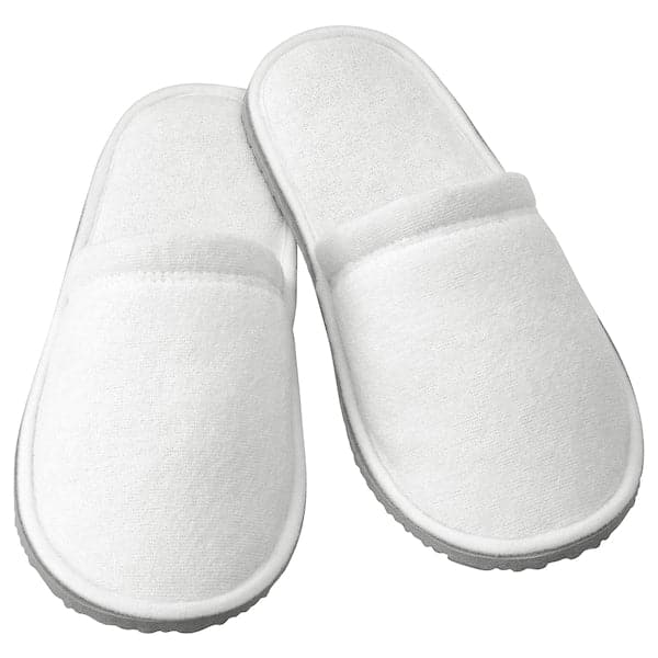 TÅSJÖN Slippers - White L/XL ,