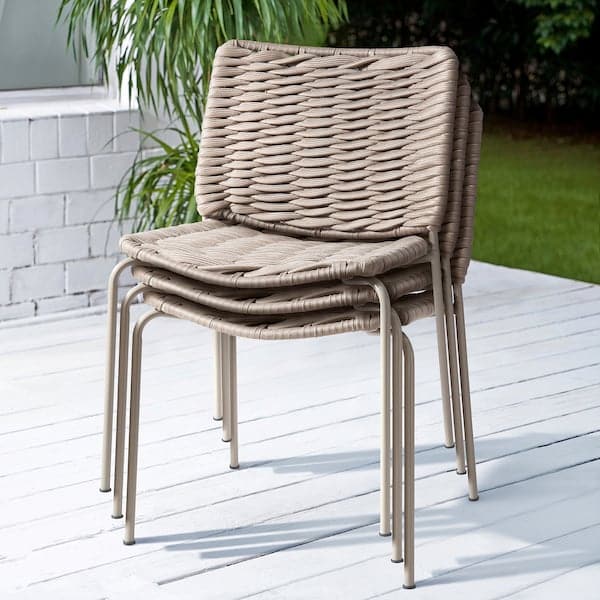 TEGELÖN - Chair, in/outdoor, beige/beige - best price from Maltashopper.com 20555918
