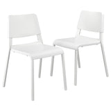 TEODORES chair, white, 2 pack