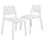 TEODORES chair, white, 2 pack