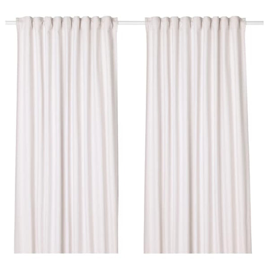 Ikea TIBAST - Tenda, 2 teli, beige, 145x300 cm , 145x300 cm
