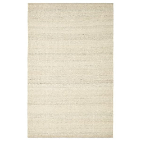 Ikea TIDTABELL - Rug, flatwoven, beige, 133x195 cm