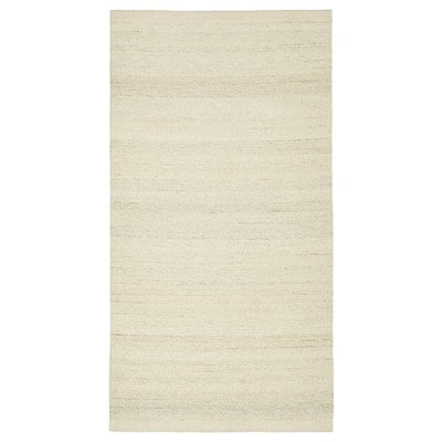 TIDTABELL - Rug, flatwoven, beige, 80x150 cm - best price from Maltashopper.com 10561868