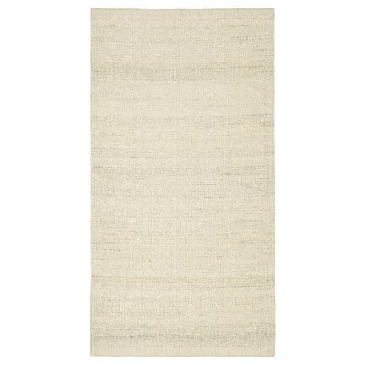 TIDTABELL - Rug, flatwoven, beige, 80x150 cm - best price from Maltashopper.com 10561868