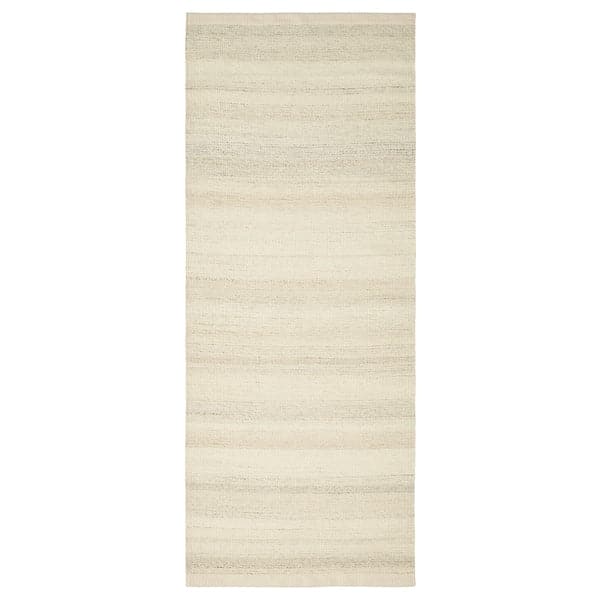 TIDTABELL - Rug, flatwoven, beige, 80x200 cm - best price from Maltashopper.com 60561875