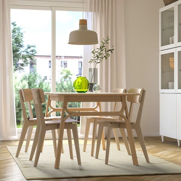 Ikea TIDTABELL - Rug, flatwoven, beige, 170x240 cm