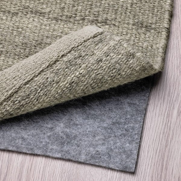 Ikea TIDTABELL - Rug, flatwoven, grey, 200x300 cm