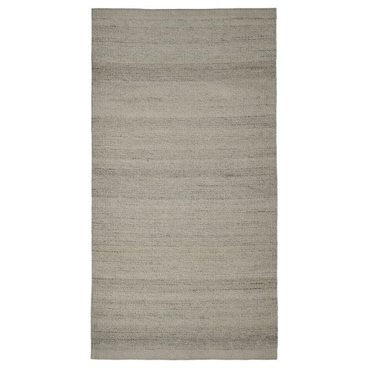 Ikea TIDTABELL - Rug, flatwoven, grey, 80x150 cm