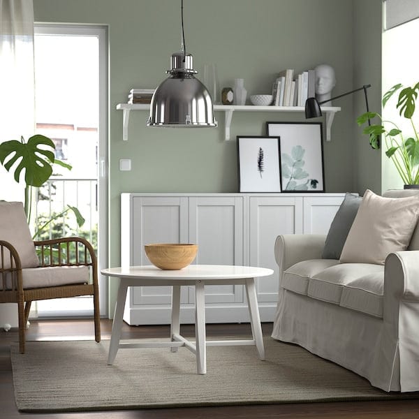 Ikea TIDTABELL - Rug, flatwoven, grey, 170x240 cm