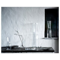 TIDVATTEN - Vase, clear glass, 17 cm - best price from Maltashopper.com 70417024