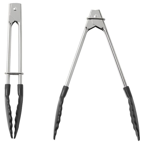 TILLÄMPAD - Tongs, stainless steel