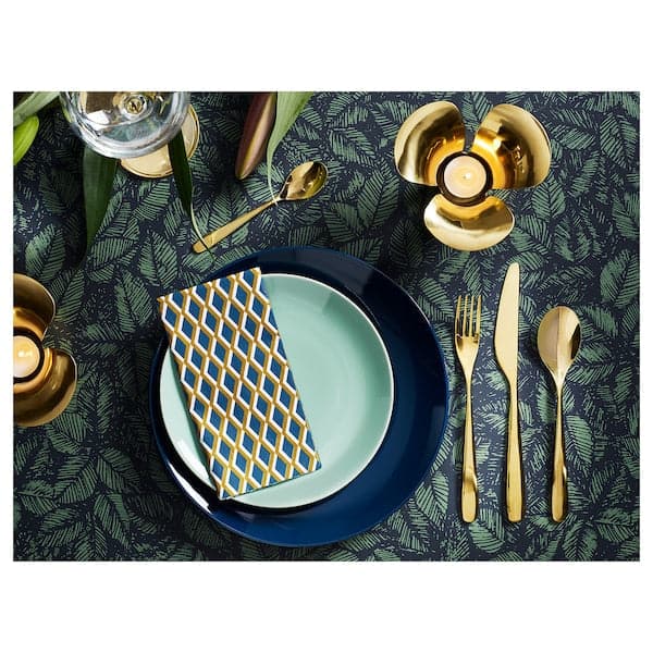 TILLAGD - 24-piece cutlery set, brass-colour - best price from Maltashopper.com 80474453