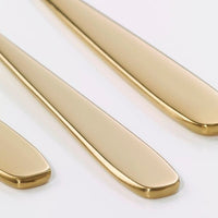 TILLAGD - 24-piece cutlery set, brass-colour - best price from Maltashopper.com 80474453