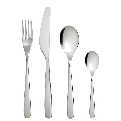 TILLAGD Cutlery service, 24 pieces - stainless steel ,