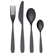 Ikea TILLAGD - 24-piece cutlery set, black