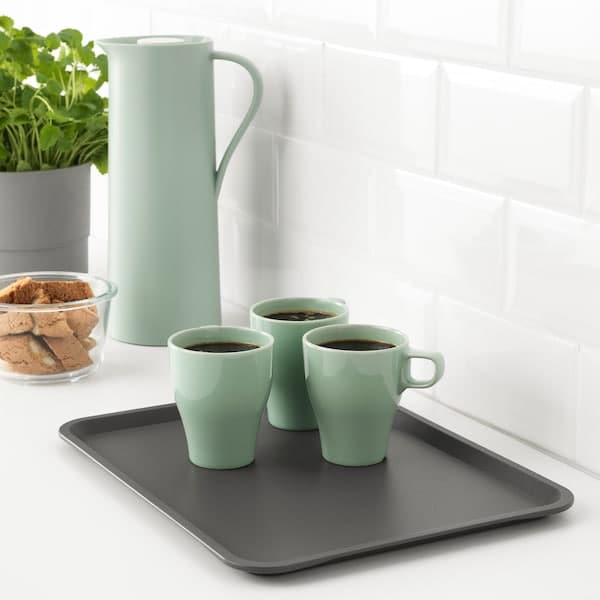 TILLGÅNG - Tray, grey, 37x29 cm - best price from Maltashopper.com 10419950