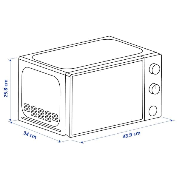 TILLREDA Microwave - white - best price from Maltashopper.com 50486792