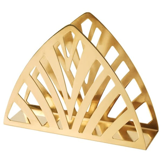 Ikea TILLSTÄLLNING - Napkin holder, brass-colour