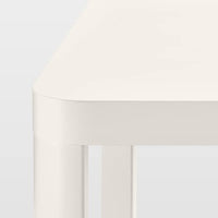 TINGBY - Side table on castors, white, 64x64 cm - best price from Maltashopper.com 20295925