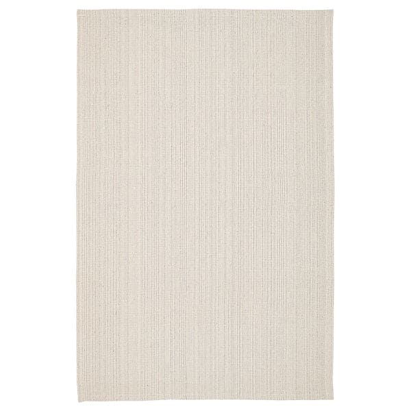 TIPHEDE - Rug, flatwoven, natural/black, 120x180 cm - best price from Maltashopper.com 40456757
