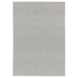 TIPHEDE - Rug, flatwoven, black/natural, 155x220 cm - best price from Maltashopper.com 20470047