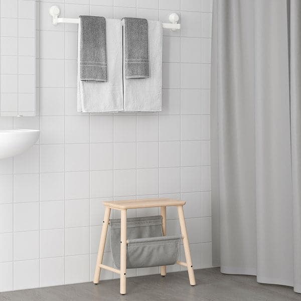 Ikea TISKEN - Towel rack with suction cup, white