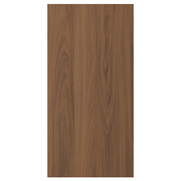 TISTORP - Door, brown walnut effect, 40x80 cm - best price from Maltashopper.com 10558489
