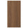 TISTORP - TISTORP Door, brown walnut effect, 40x80 cm