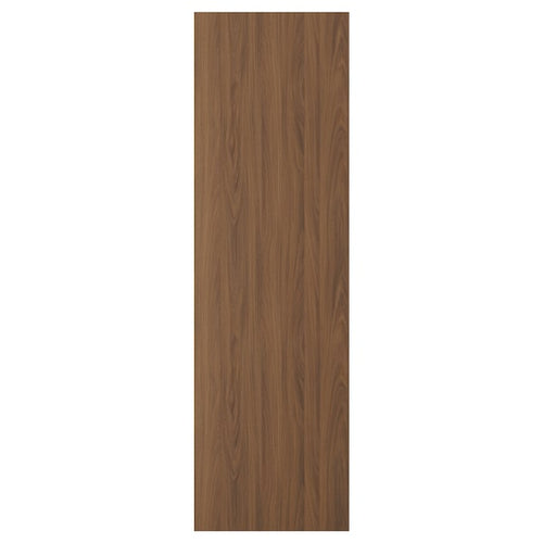 TISTORP - Door, brown walnut effect, 60x200 cm