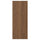 TISTORP door, brown walnut effect, 40x100 cm