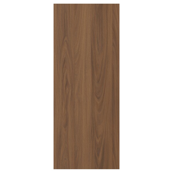 TISTORP - Door, brown walnut effect, 40x100 cm