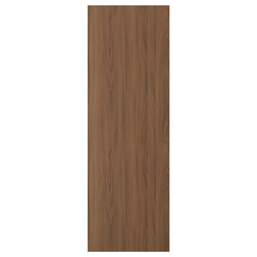 TISTORP - Door, brown walnut effect, 60x180 cm