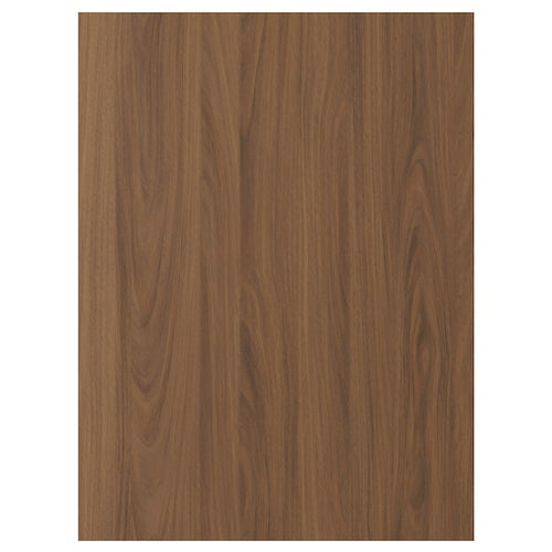 TISTORP - Door, brown walnut effect, 60x80 cm