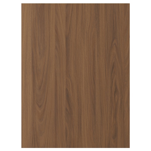 TISTORP - Door, brown walnut effect, 60x80 cm