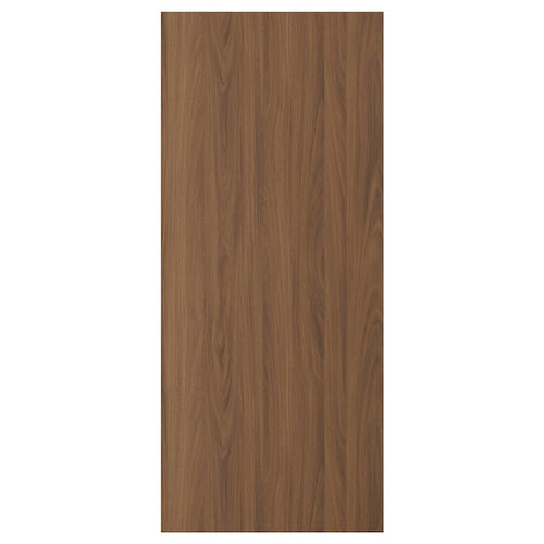 TISTORP - Door, brown walnut effect, 60x140 cm
