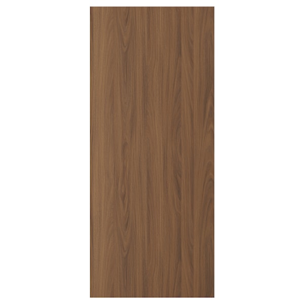 TISTORP - Door, brown walnut effect, 60x140 cm