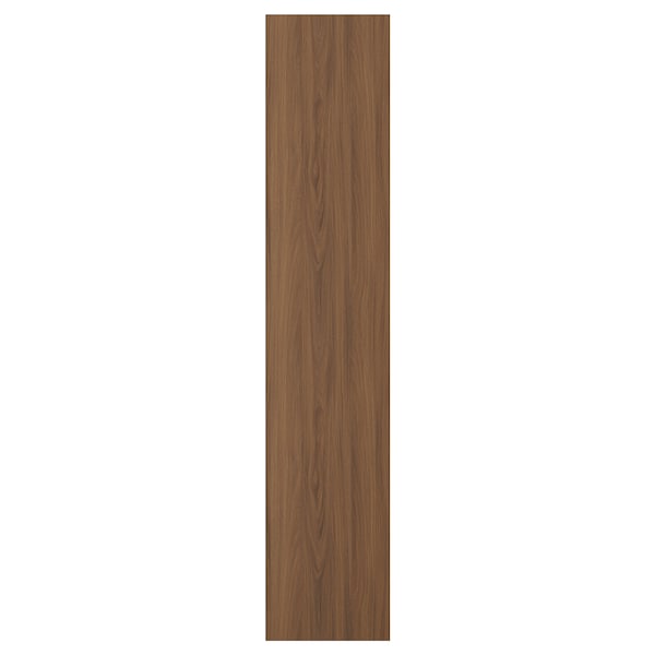TISTORP - Door, brown walnut effect, 40x200 cm - best price from Maltashopper.com 70558486
