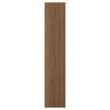 TISTORP door, brown walnut effect, 40x200 cm