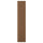 TISTORP door, brown walnut effect, 40x200 cm