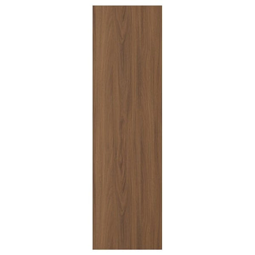 TISTORP - TISTORP Door, brown walnut effect, 40x140 cm