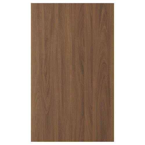 TISTORP - Door, brown walnut effect, 60x100 cm