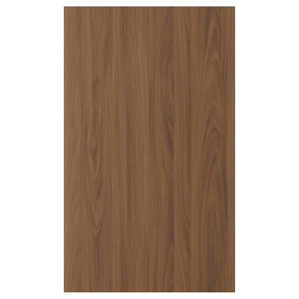 TISTORP - Door, brown walnut effect, 60x100 cm