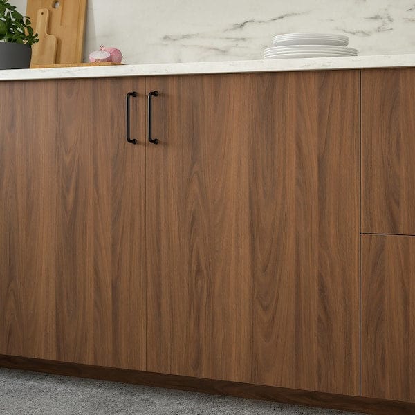 Ikea TISTORP - Door, brown walnut effect, 40x140 cm