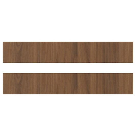 Ikea TISTORP - Drawer front, brown walnut effect, 60x10 cm