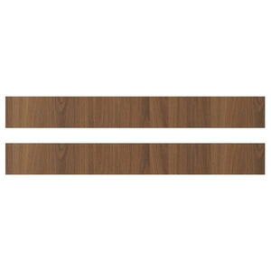 Ikea TISTORP - Drawer front, brown walnut effect, 80x10 cm