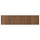 TISTORP drawer front, brown walnut effect, 80x20 cm
