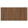 TISTORP - TISTORP Drawer front, brown walnut effect, 40x20 cm
